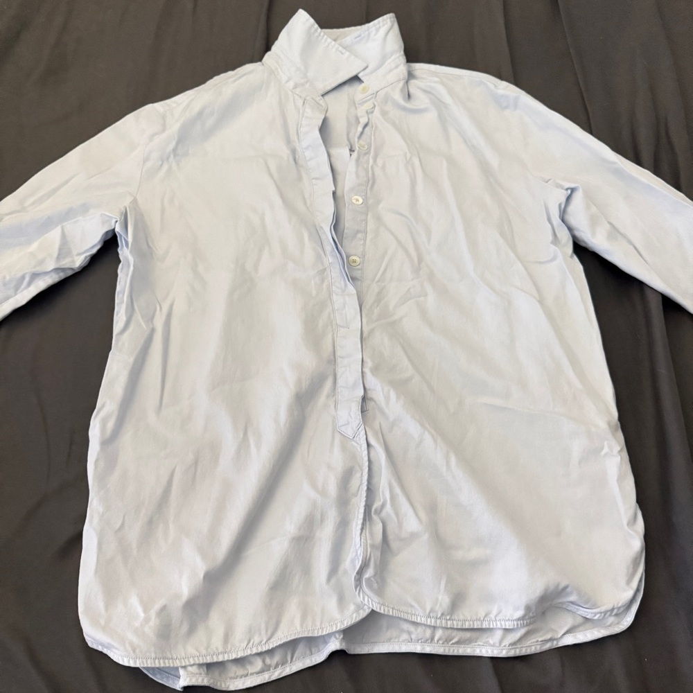 Massimo Dutti Sky Blue Blouse Shirt